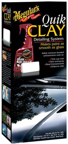 Meguiar's Quik Clay Starter Kit - základní sada pro dekontaminaci laku
