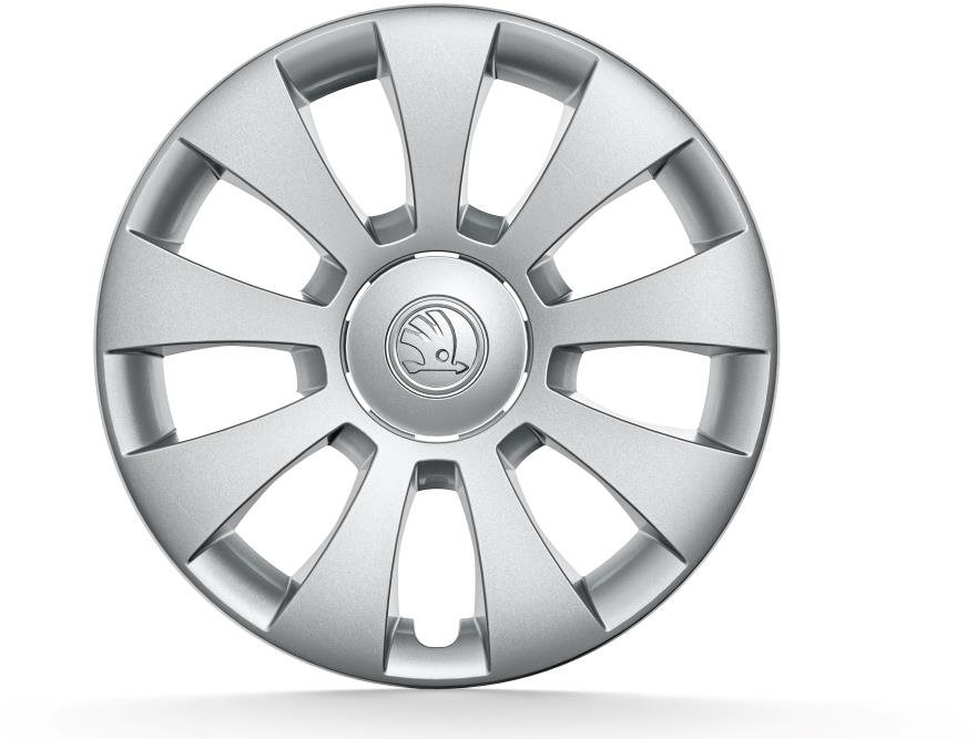 ŠKODA Celoplošné kryty kol HERMES 15"