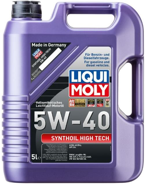 Liqui Moly Synthoil High Tech 5W-40 5 L