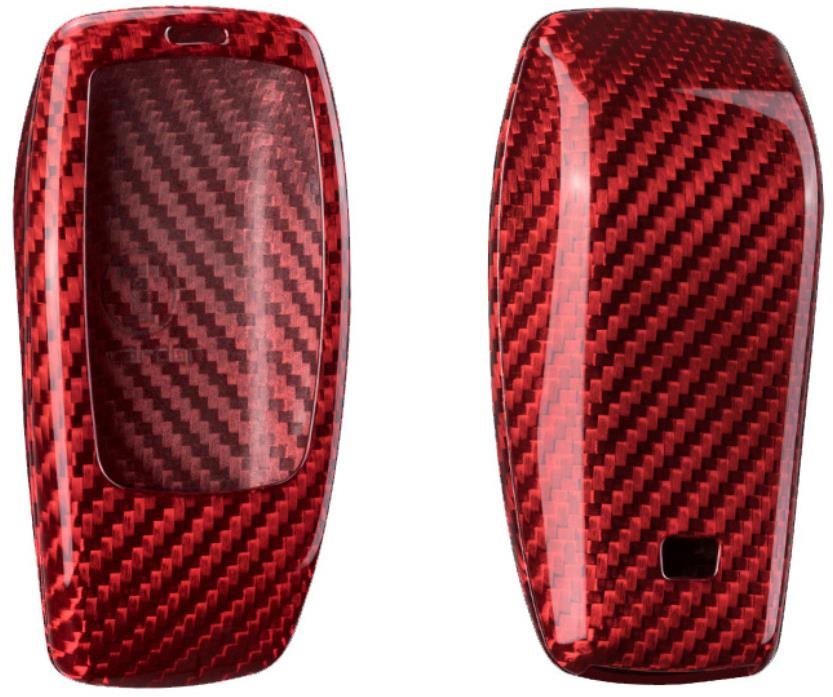 T-carbon pro Mercedes Benz třídy A / C / E / S, červený karbon