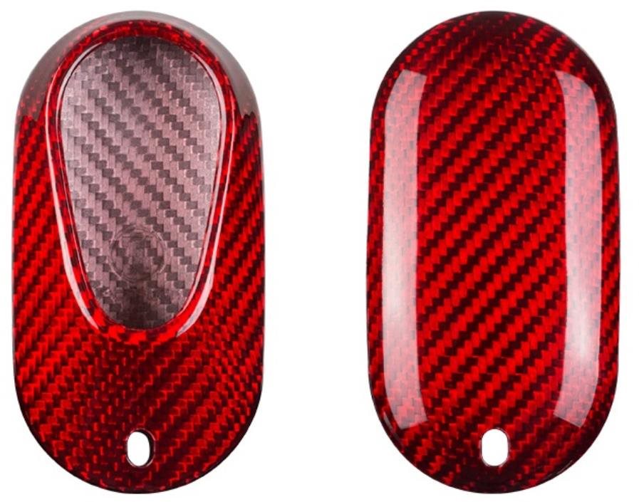 T-carbon pro Mercedes Benz třídy S/E/G 2021+, červený karbon