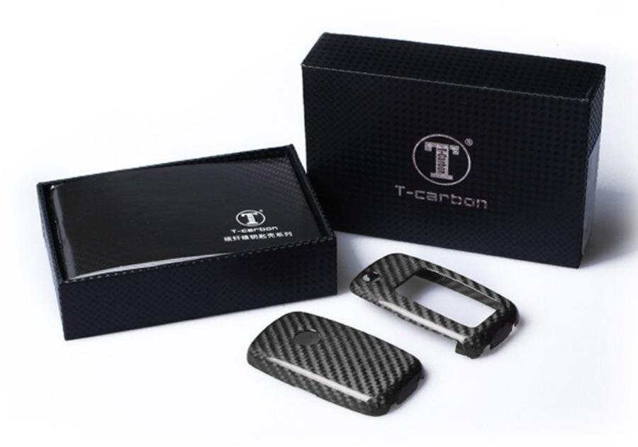 T-carbon pro VW/Škoda s vystřelovacím klíčem, černá