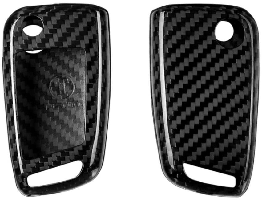 T-carbon pro Škoda Octavia, VW Golf 8 se základním klíčem, černý karbon