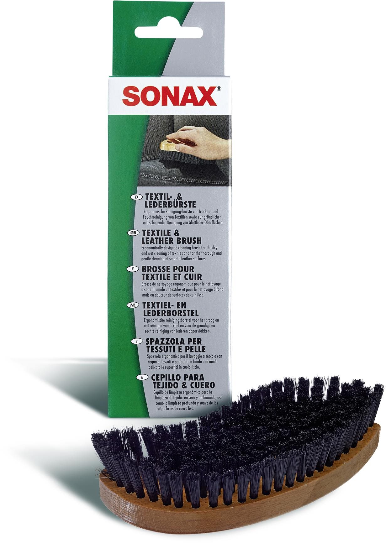 Sonax Kartáč na kůži a textil