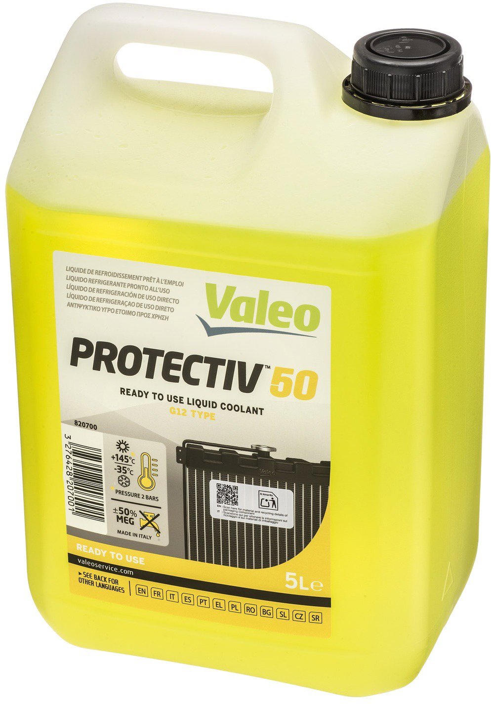 Valeo Protectiv 50 G12, 5 l žlutá