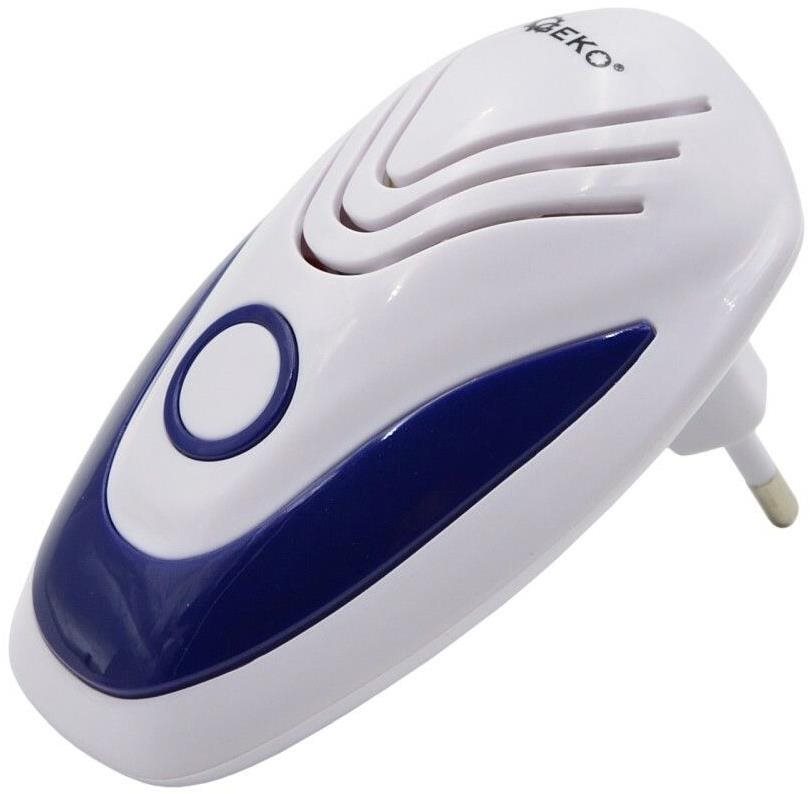 Geko elektrický ultrazvukový odpuzovač hmyzu a hlodavců LED 3W