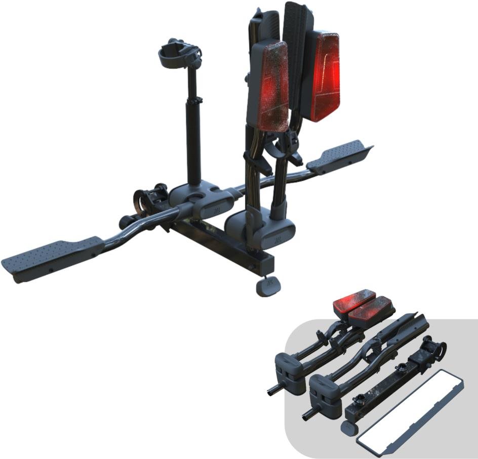 TMK FLY Footbike 02 - black