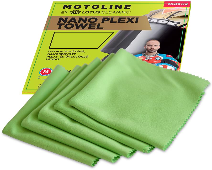 Lotus Plexi Towel 20x20cm Mint Green 5pcs