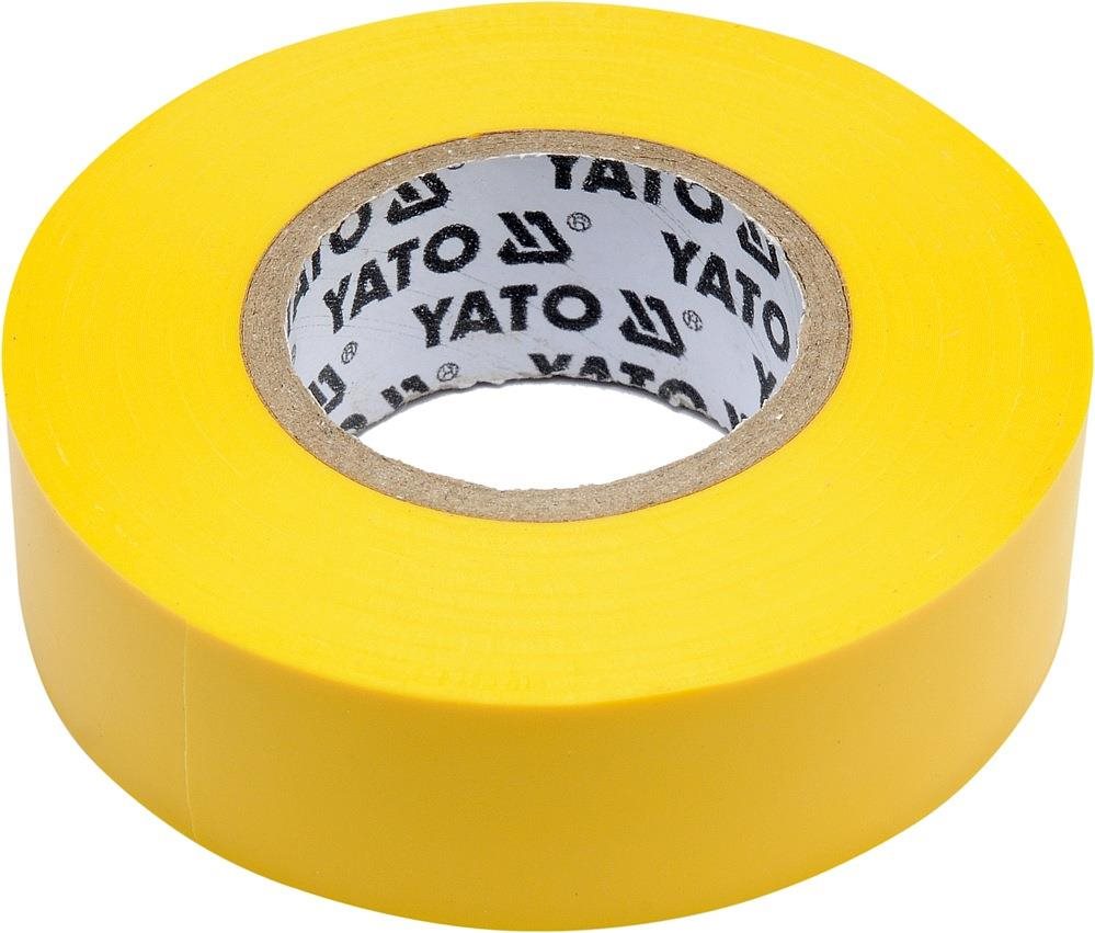 Páska izolační 19x0,13 mmx20 m žlutá YT-81654
