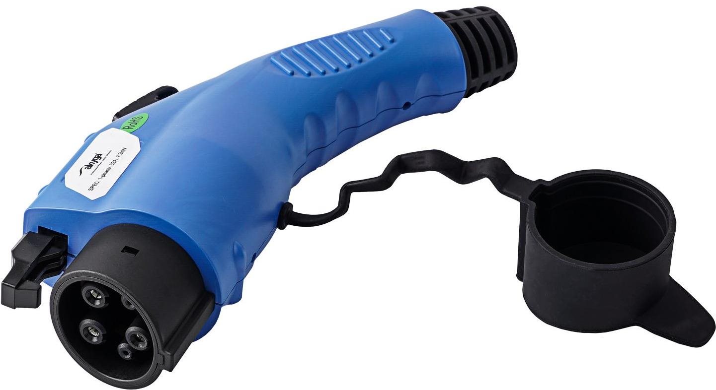 Akyga zásuvka pro elektomobily Typu 1 (J1772), až 32A