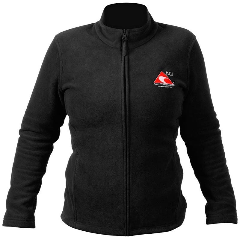 ACI mikina černá na zip fleece dámská 285 g, vel. L