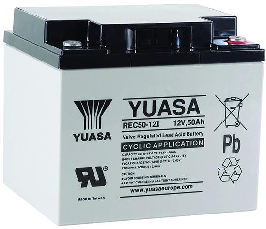 Yuasa REC50-12I, 50Ah, 12V