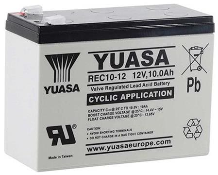 Yuasa REC10-12, 10Ah, 12V