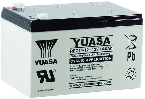 Yuasa REC14-12, 14Ah, 12V