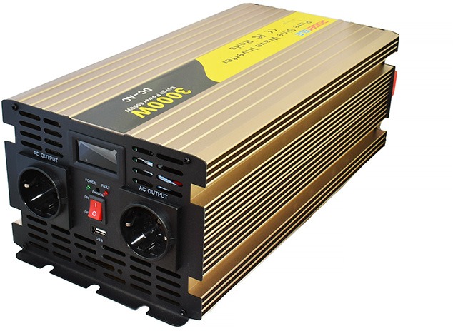 Rogerele Sinusový měnič napětí REP3000-24, 3000W