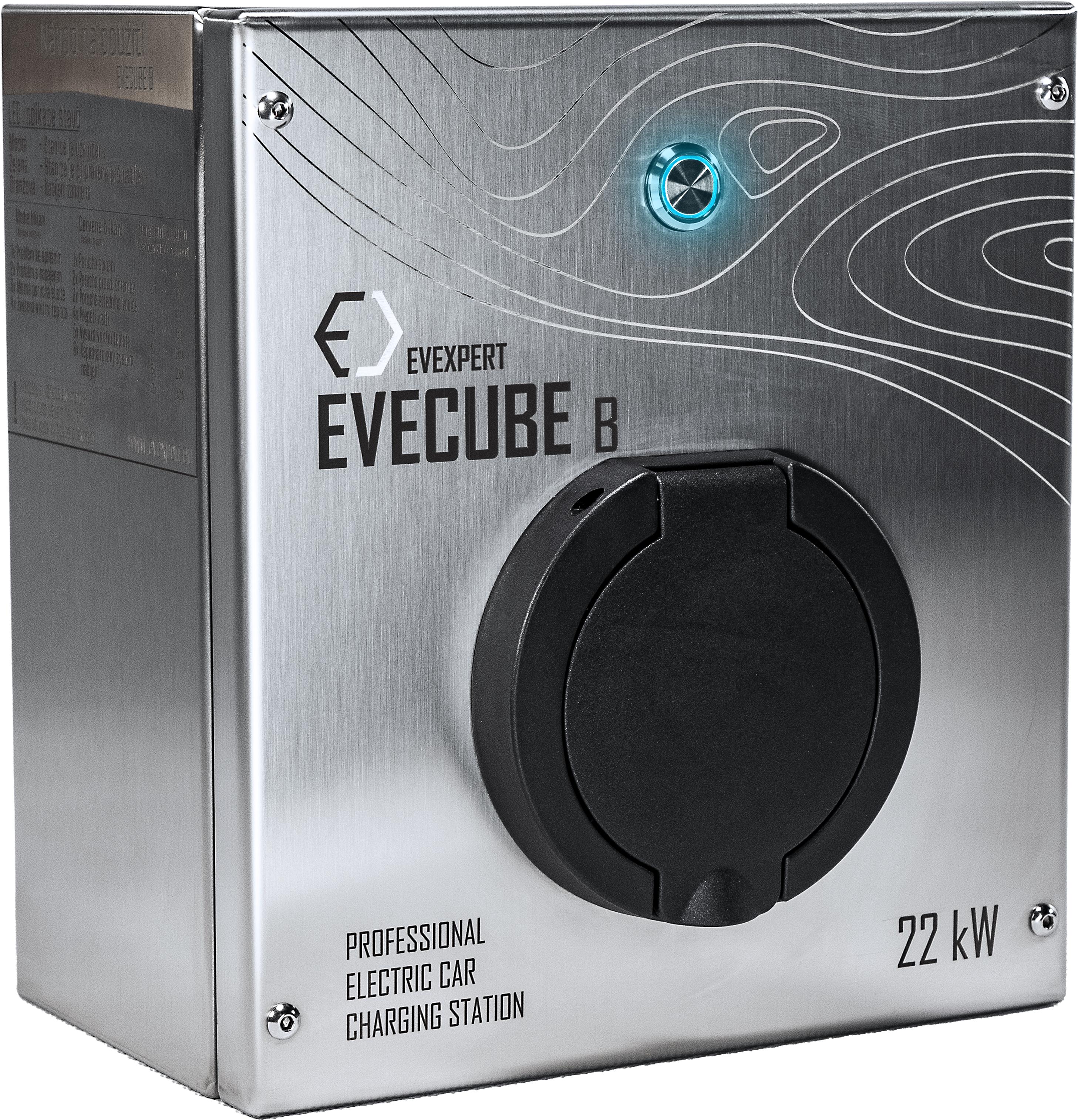 EV Expert Evecube B, 22kW, AC, se zásuvkou, TYP 2