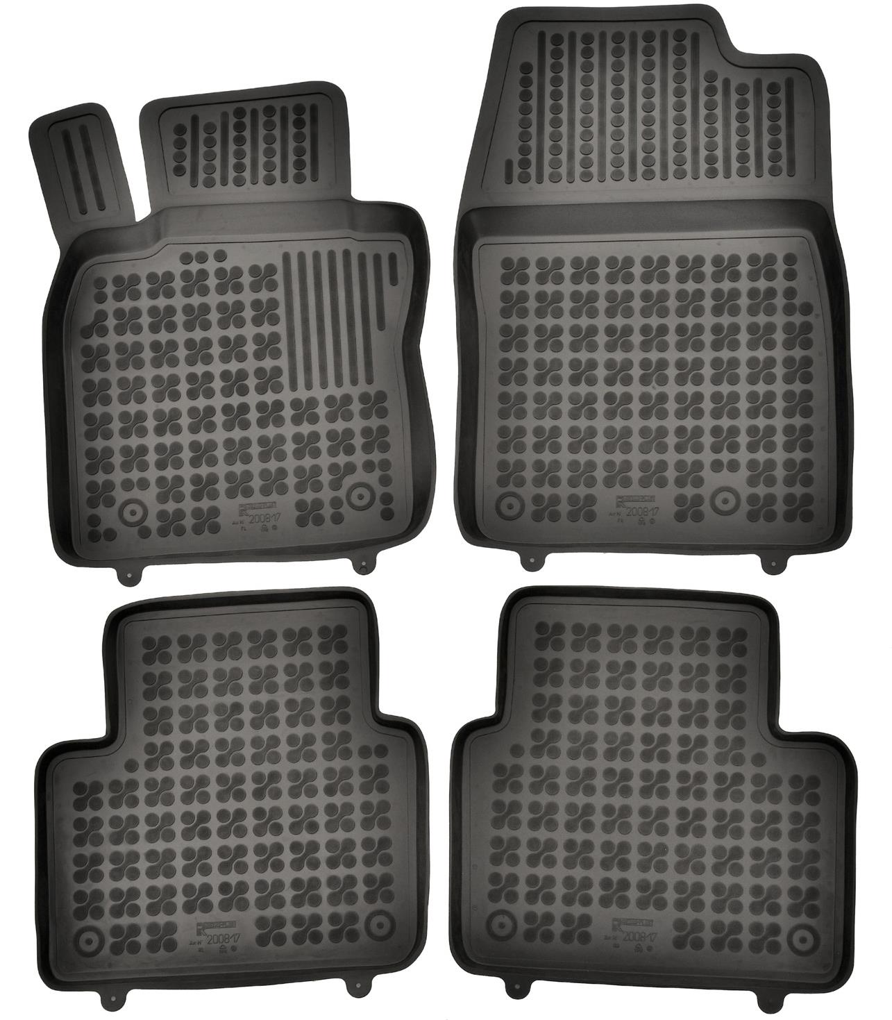 Rezaw-Plast gumové koberečky černé s vyšším okrajem Mazda 3, 19- HB, Sedan, sada 4 ks