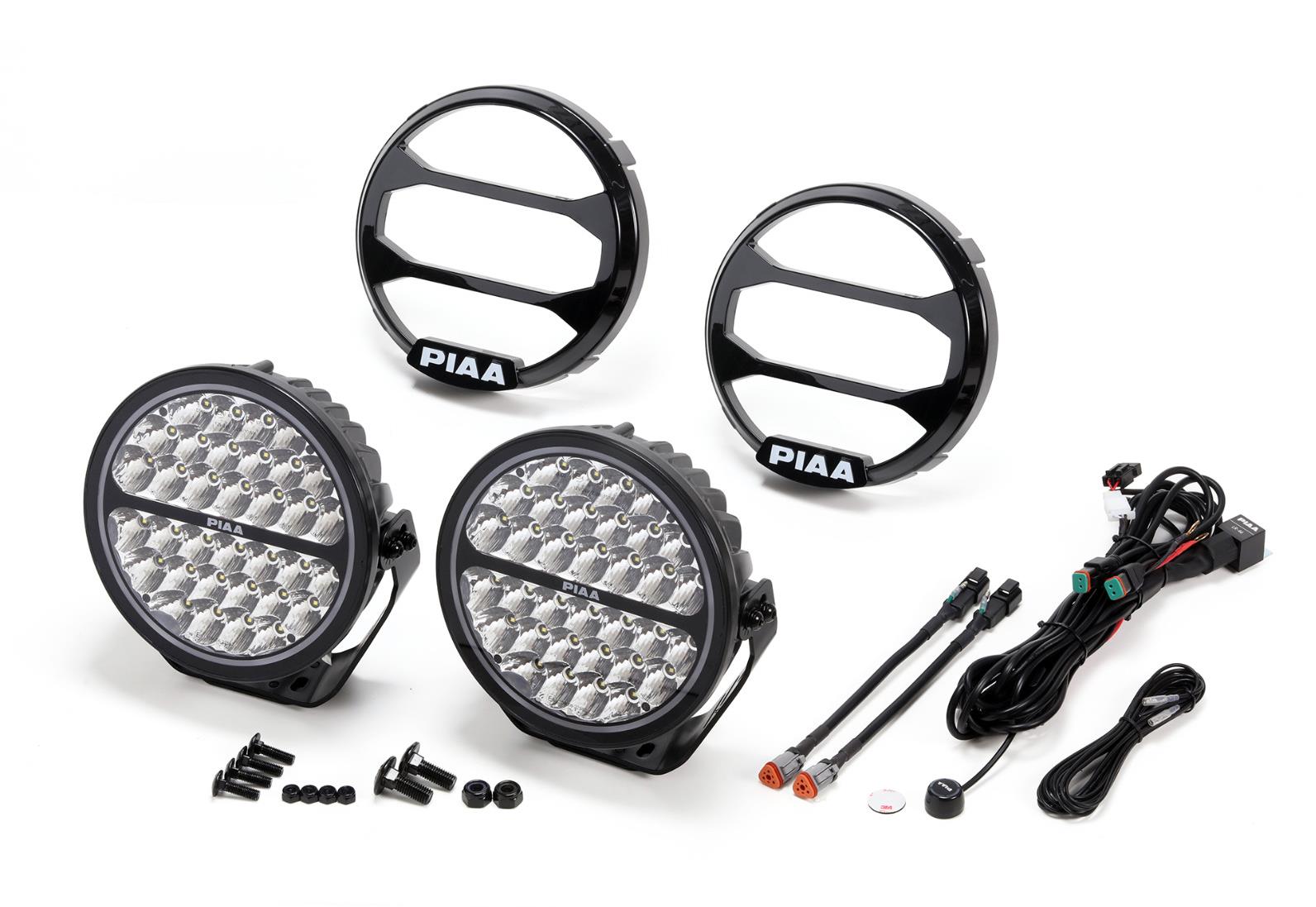 PIAA LPX590 kulaté LED světlomety 5500K, 14500lm