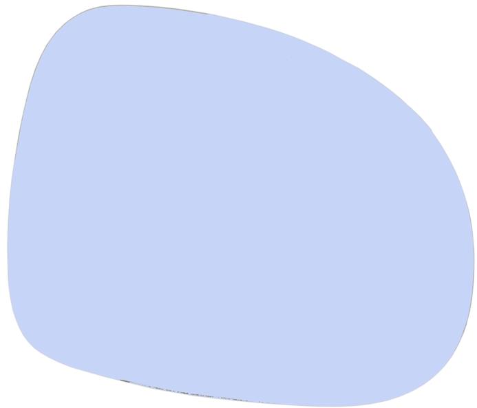 ACI sklo zpětného zrcátka s plastovým držákem pro VW GOLF Plus 05- P