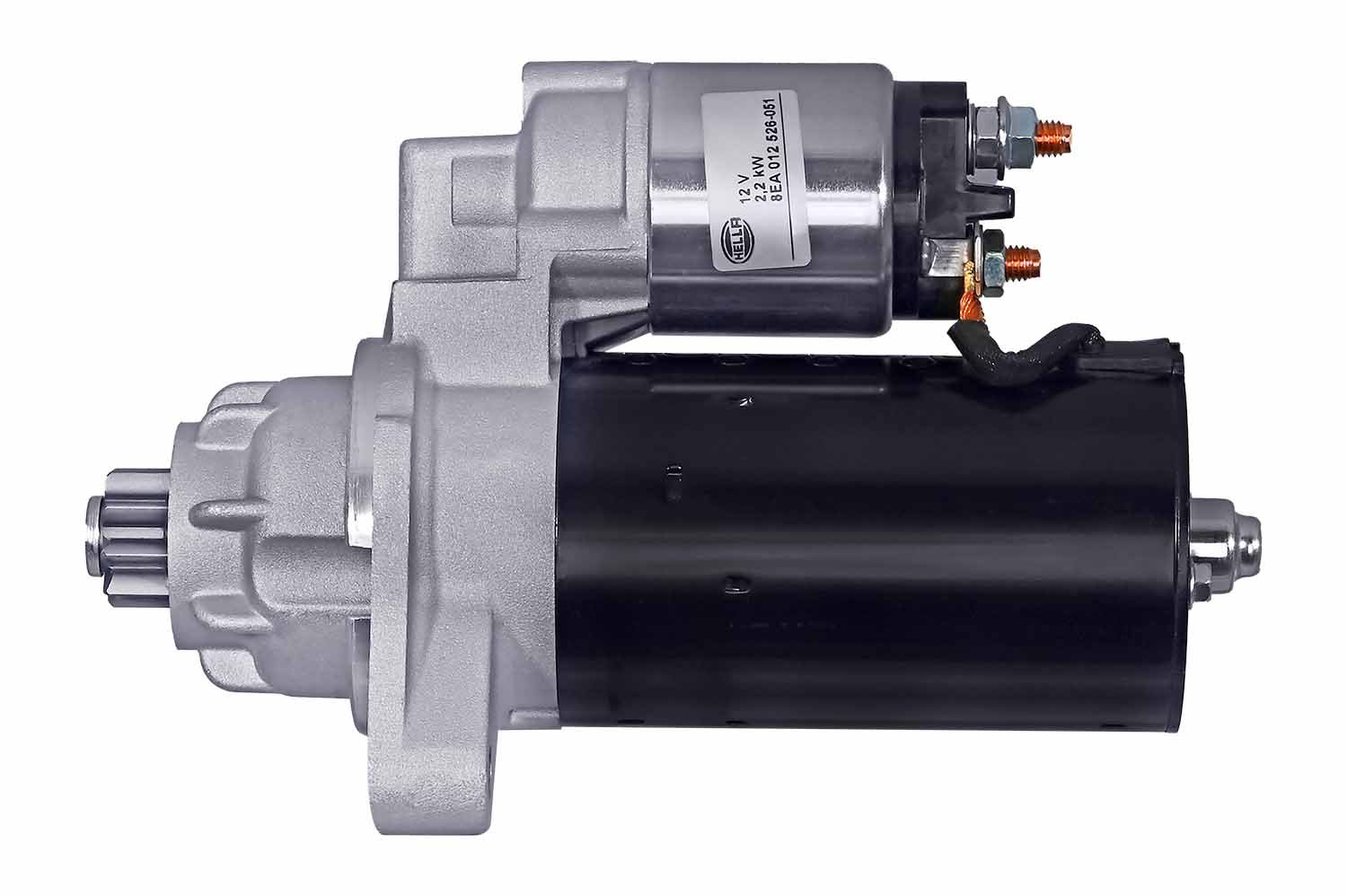 HELLA  PC 12 V, 2,2 kW, 9 zubů 070 911 023 B