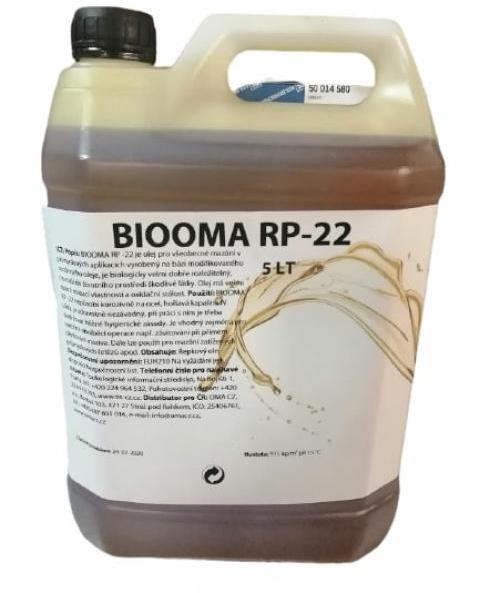 PRONDO Olej pro všeobecné mazání v průmyslových aplikacích Biooma RP-22, 5 l