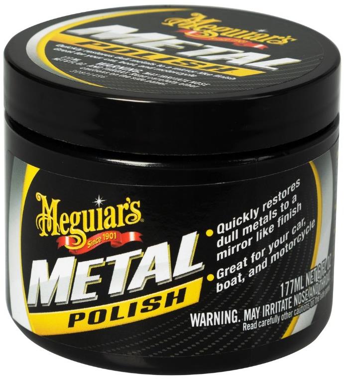 Meguiar's Metal Polish - leštěnka na kovy, tuhá, 177 ml