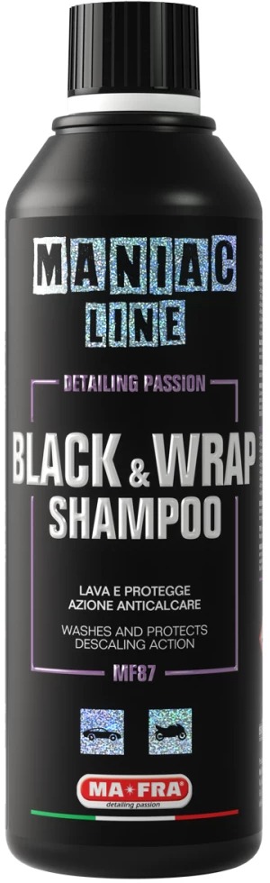 MANIAC - šampon na černý nebo foliovaný povrch 500ml pro Car detailing