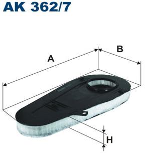 FILTRON vzduchový filtr AK 362/7