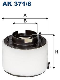 FILTRON vzduchový filtr AK 371/8