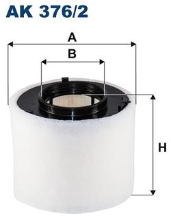 FILTRON vzduchový filtr AK 376/2