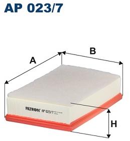 FILTRON vzduchový filtr AP 023/7