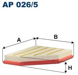 FILTRON vzduchový filtr AP 026/5