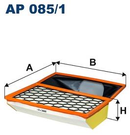 FILTRON vzduchový filtr AP 085/1