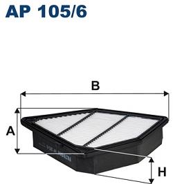 FILTRON vzduchový filtr AP 105/6