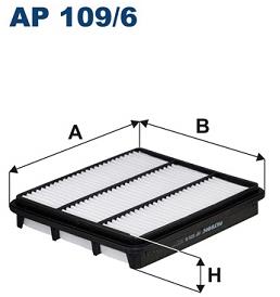 FILTRON vzduchový filtr AP 109/6