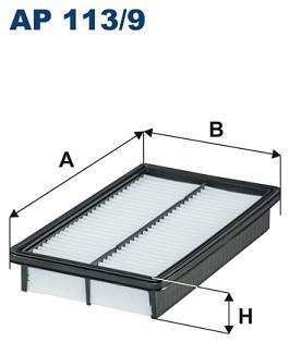 FILTRON vzduchový filtr AP 113/9