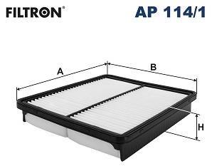 FILTRON vzduchový filtr AP 114/1