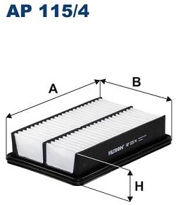 FILTRON vzduchový filtr AP 115/4
