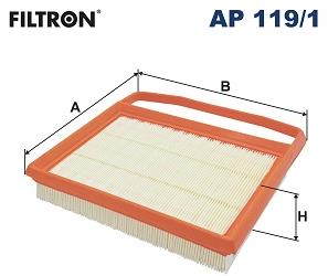 FILTRON vzduchový filtr AP 119/1
