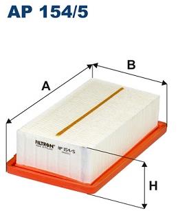 FILTRON vzduchový filtr AP 154/5