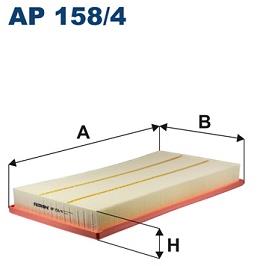 FILTRON vzduchový filtr AP 158/4