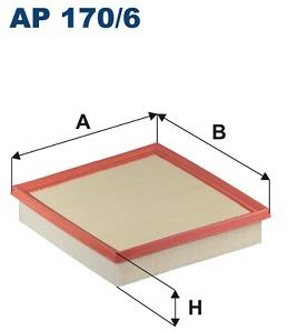 FILTRON vzduchový filtr AP 170/6
