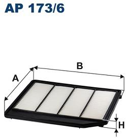 FILTRON vzduchový filtr AP 173/6