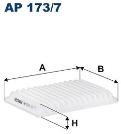 FILTRON vzduchový filtr AP 173/7