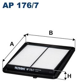 FILTRON vzduchový filtr AP 176/7