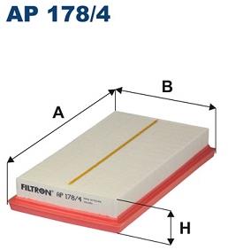 FILTRON vzduchový filtr AP 178/4