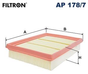 FILTRON vzduchový filtr AP 178/7