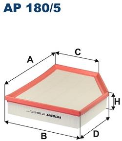 FILTRON vzduchový filtr AP 180/5
