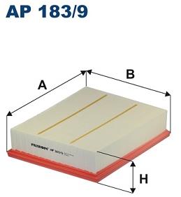 FILTRON vzduchový filtr AP 183/9