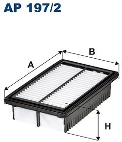 FILTRON vzduchový filtr AP 197/2